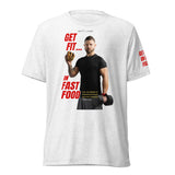 Get Fit On Fast Food premium short sleeve t-shirt