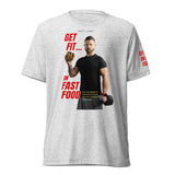 Get Fit On Fast Food premium short sleeve t-shirt